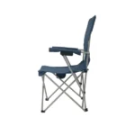Hard Arm Camping Chair with Durable Polyester Seat and Steel Frame, Portable with Cup Holder - Image 5