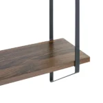 3-Tier 20"W Wood Bracket Shelves, Walnut (Shipment from Walmart) - Image 5