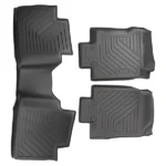 Car Floor Mats fit for Nissan Rogue 2014-2020 TPE Black Custom Fit Full Coverage - Image 6