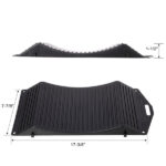 4PACK Tire Saver Ramps,Wheels Tire Saver Ramps,Anti-Slip Hard Plastic Design,Black-Does not support self pick up - Image 3