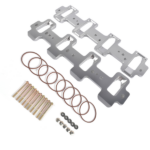 Intake Manifold Adapters Fit for LS Cathedral Port Cylinder Head to Rectangle Port Chevrolet Corvette Camaro SS Pontiac G8 GXP 551316 - Image 7