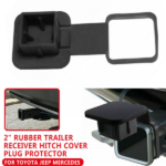 2" Trailer Tow Hitch Receiver Cover Plug Dust Cap Fit Toyota Lexus Jeep GMC Ford - Image 10