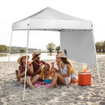94.5”X94.5”X86.6” pop-up gazebo White - Image 12