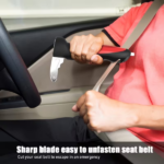 Portable door assist armrest for the elderly and disabled - equipped with LED lights, seat belt circuit breakers, and window breakers - Image 6