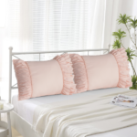 French Country Elegant Set Of 2 Ruffle Decorative Pillow Shams(TEMU&TK ) - Image 3