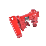 20 GPM High Flow Fuel Transfer Pump 12V DC with Manual Nozzle for Gas Diesel Red - Image 7