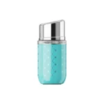 Portable Insulated Cup with Built-in Lipstick Mirror Lipstick Tumbler 160mL blue