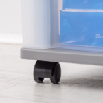 3-Drawer Narrow Plastic Storage Drawer Cart, Gray, Set of 2 (Shipment from Walmart) - Image 4
