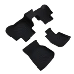 Black Anti-Slip Floor Mats fit for BMW X3 X4 2018-2025 TPE Easy Clean All-Weather - Image 4