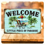 CIFbuy 8x12 Inch ( 20.3x30.5cm ) Aluminum Sign for Home (TikTok, temu pick-up service) - Image 5