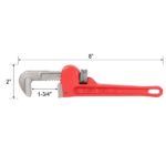 Self-pickup is not supported.4Pcs 8&10&14&24-inch Straight Heavy Duty Pipe Wrench Set Plumber Adjustable Water Alloy Steel Grip Plumber's Wrench Plumbing Tools - Image 4