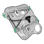 Window Lift Assembly Driver Side fit for Hyundai Santa Fe 07-09 824502B000 - Image 3