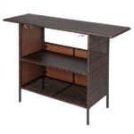 Modern Stylish And Beautiful Bar Table Brown Gradient - Image 16