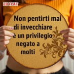 CIFbuy 1pc Vintage Italian Phrase "Don't Regret Tomorrow" Round Aluminum Wall Plaque, 8-Inch Dark Brown Border Sign, Italian Language D TikTok, TikTok, Self-pickup Logiopics - Image 2