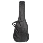 Rosewood Fingerboard Electric Guitar Black w/ White - Image 11