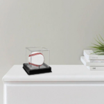 UV Protected Acrylic Baseball Display Case Clear Ball Boxes Memorabilia Showcase tk/temu self-pickup orders - Image 8