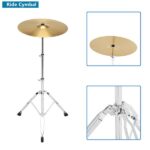 [Do Not Sell on Amazon] Full Size Adult Drum Set 5-Piece Black with Bass Drum, two Tom Drum, Snare Drum, Floor Tom, 16" Ride Cymbal, 14" Hi-hat Cymbals, Stool, Drum Pedal, Sticks - Image 42