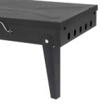 44*27*7cm Portable Square Charcoal Grill Black - Image 10