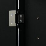 Black Triangle Bathroom Storage Cabinet with Adjustable Shelves, Freestanding Floor Cabinet for Home Kitchen - Image 20