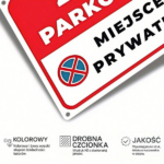 CIFbuy Vintage Metal Sign Private Property No Parking Warning Sign 8x12 Inch Red White 2D Flat Double Prohibition Symbols Waterproof De TikTok, TikTok, Self-pickup Logiopics - Image 2
