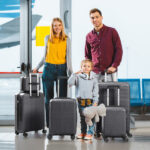 Non-TSA customs lock 5-in-1 PP trolley case, 12in, 16in, 20in, 24in, 28in, PP, dark gray - Image 20