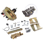 8" Zinc Power Brake Booster Conversion Kit 1" Bore Fits for 1960-1966 Chevy C10 C20 - Image 4