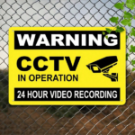 CIFbuy 1Pc 24H CCTV Video Recording Warning Tin Sign" Vintage Waterproof Rustproof Metal Plaque, Plaque, 8x12 Inch Unframed Security Camera Not Tin SignikTok, Tin SignikTok, t Self-pickup Logiopics - Image 8