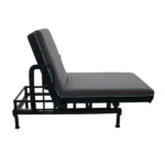 Electric Lift Bed for Seniors - Wired Remote Control with One-Touch Backrest Lift & Leg Lowering, Fall-Safe Rails, Safe Standing/Sitting/Lying Aid - Image 4