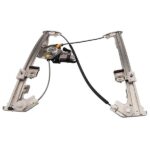 Replacement Window Regulator with Rear Right Side for Ford F-150 04-08 Silver - Image 2