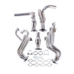 Fit For GMC/CHEVY GMT800 V8 ENGINE TRUCK/SUV STAINLESS MANIFOLD HEADER+Y-PIPE+GASKET MT001003(Ban the sale oF Amazon & Temu)(No support For returns without reason)