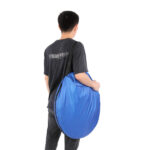 1-2 Person Portable Pop Up Toilet Shower Tent Changing Room Dressing Tent Camping Shelter Blue - Image 7