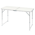 120 x 60 x 70 4Ft Portable Multipurpose Folding Table White - Image 23
