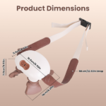 Adjustable Strap Neck Massager, 3 Intensity 2 Heat Levels Cordless Deep Tissue Massager for Neck Shoulder Back, Travel Office Home Use - Image 11