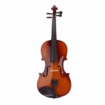 New 4/4 Acoustic Violin Case Bow Rosin Natural - Image 7