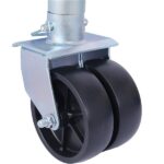 Trailer Jack, Boat Trailer Jack 34.5 in, Bolt-on Trailer Tongue Jack Weight Capacity 1500 lb, with PP Wheels and Handle for Lifting RV Trailer, Horse Trailer, Utility Trailer, Yacht Trailer - Image 5