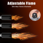 180,000 BTU Propane Torch Weed Burner with 10FT Hose, 3362℥ High Intensity Trigger Start Torch for Weeds, Ice Melting, Snow Removal, Paint Stripping, Asphalt Repair, Outdoor Cooking - Image 7