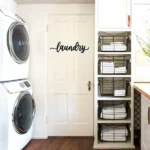 CIFbuy Metal Baked Paint Laundry Sign Wall Art Modern Laundry Room Decor (TikTok, temu pickup) - Image 6