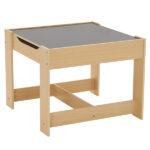 Children's Wooden Table And Chair Set With Two Storage Bags (One Table And Two Chairs) - Image 65
