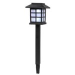 6pcs White LED Solar Lantern Torch Light Garden Landscape Lighting - Image 34