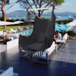 Pillow Tassel Hanging Chair Gray - Image 20