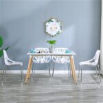 4pcs Bird's Nest Style Lounge Chair White - Image 36