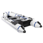 Camping Survivals 10ft PVC 330kg Water Adult Assault Boat Off-White - Image 6