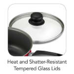 Non-Stick Red Cookware Set, 9 Piece (Shipment from Walmart) - Image 3
