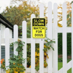 CIFbuy 1pc Slow Down Watch For Dogs Reflective Tin Sign, Sign, Vintage Weatherproof Metal Plaque, UV Protected Rust-Free, UV Protected Rust-Free, 8x12in Classic Easy For DogsikTok, For DogsikTok, UV Protected Rust-Free Self-Vickup Logiopasy - Image 3