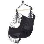 Pillow Tassel Hanging Chair Gray - Image 2