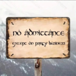 CIFbuy The Lord of the Rings Metal Sign Fantasy Wall Art for Fan Spaces Party Business Decor (TikTok, temu pick-up service) - Image 5