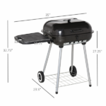 Portable Charcoal Grill /BBQ Grill - Image 2