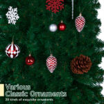 Christmas Artificial Tree Archway Decoration, Realistic PVC Holiday Tree Arch Frame for Outdoor Indoor Room Festival Party Wedding Garden, Flat Top - Image 2