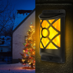 96 LED Dancing Flame Solar Stake Lights with Light Sensor Auto On Off, 1200mAh Battery Up To 12 Hours Working IP65 Waterproof ABS Landscape Lighting for Yard Patio Pathway Lawn - Image 5