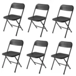 4 Foot Fold-in-Half Adjustable Folding Table, White(Shipment from Walmart) - Image 22